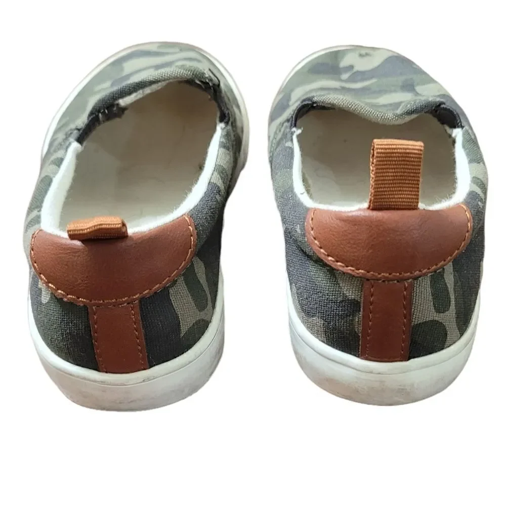 Gymboree camo slip on sneaker